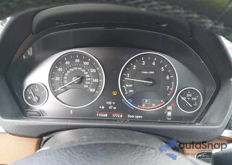 2016 BMW 328I xDrive из США, поврежденный, VIN WBA8E3G5XGNU02691